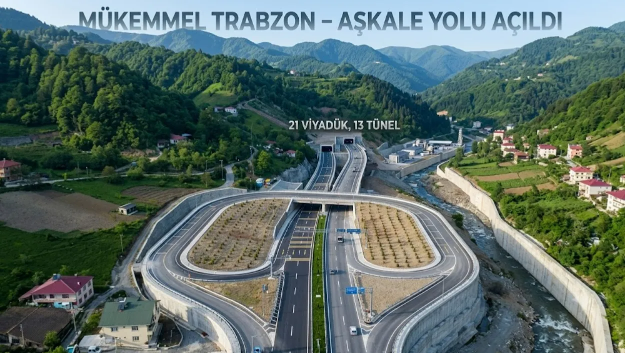 Karadeniz Ulaşımında Dev Adım: Maçka – Karahava Yolu Açıldı!