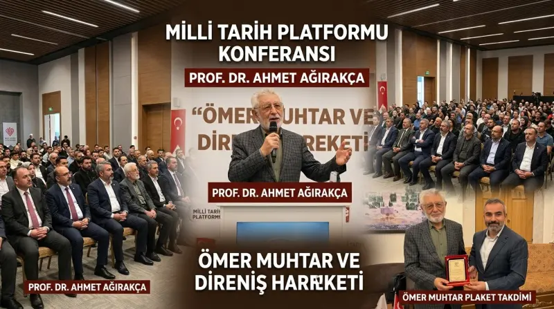Milli Tarih Platformu'ndan Ömer Muhtar Konferansı: Çöl Aslanı'nın Direniş Mirası Ele Alındı