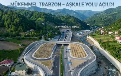 Karadeniz Ulaşımında Dev Adım: Maçka – Karahava Yolu Açıldı!