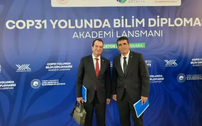 Dicle Üniversitesi’nden COP31 İklim Zirvesine Güçlü Destek: Rektör Prof. Dr. Kamuran Eronat Akademi Lansmanında