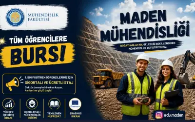 Burs ve İş Garantisiyle Rekor Kırdı: Dicle Üniversitesi Maden Mühendisliği’ne Yoğun İlgi!