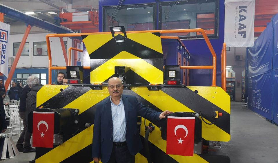 Kayseri’de Tarihi Başarı: Türkiye’nin İlk Yerli Bataryalı Manevra Lokomotifi Üretildi